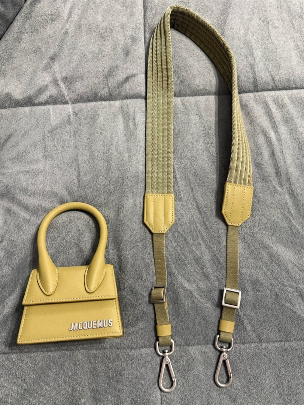 Jacquemus Le Chiquito Mini Bag green brand new never worn